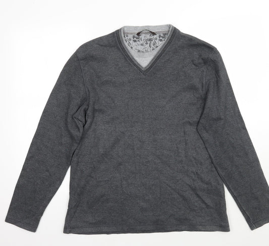 NEXT Womens Grey   Pullover Jumper Size L