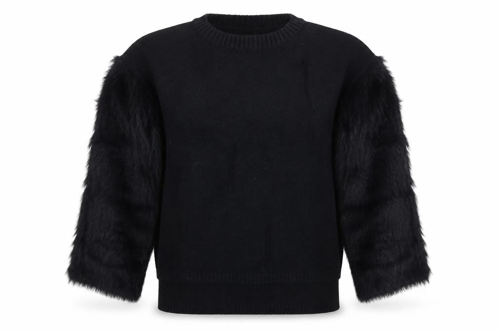 F&P Womens Black   Pullover Jumper Size L