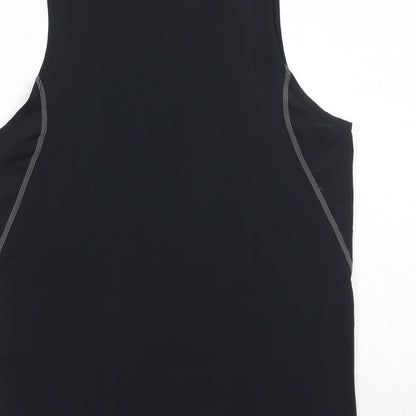 Preworn Womens Black   Basic Tank Size L