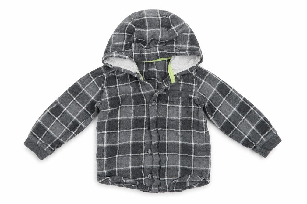 George Baby Grey   Basic Button-Up Size 6-9 Months