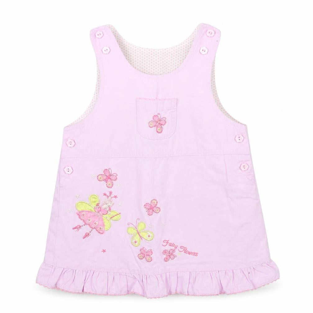 Morris mouse Girls Purple Animal Print  A-Line  Size 6-9 Months