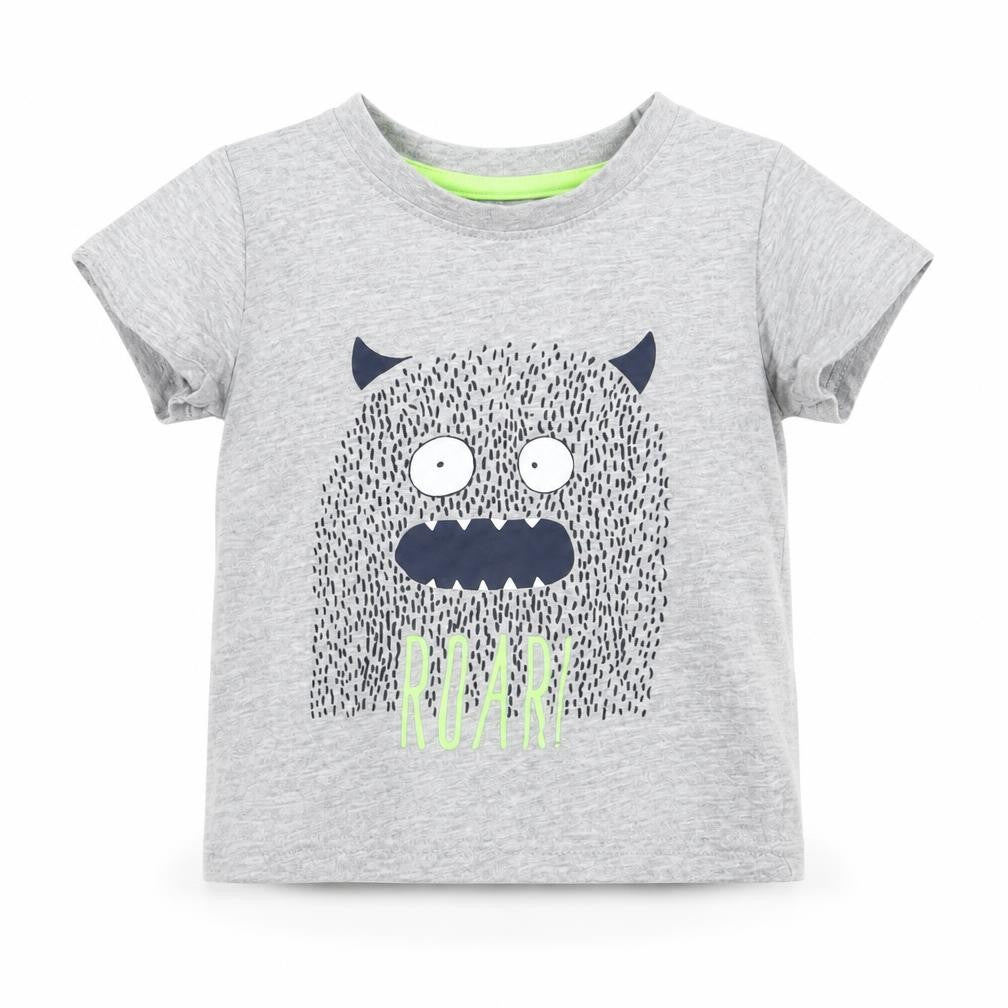 Primark Boys Grey   Basic T-Shirt Size 9-12 Months