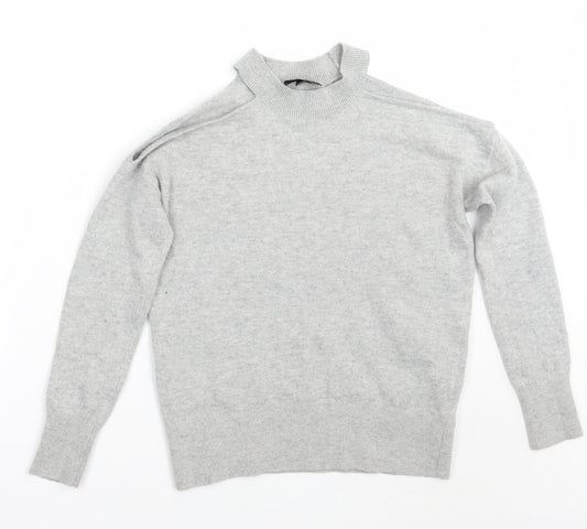 Topshop Womens Grey   Pullover Jumper Size 8