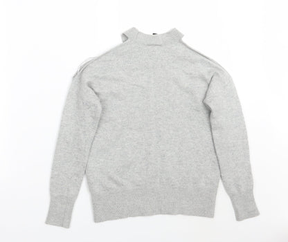 Topshop Womens Grey   Pullover Jumper Size 8