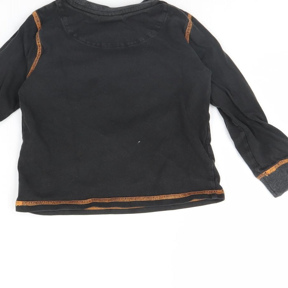 TU Boys Grey Solid   Pyjama Top Size 5 Years  - Star wars