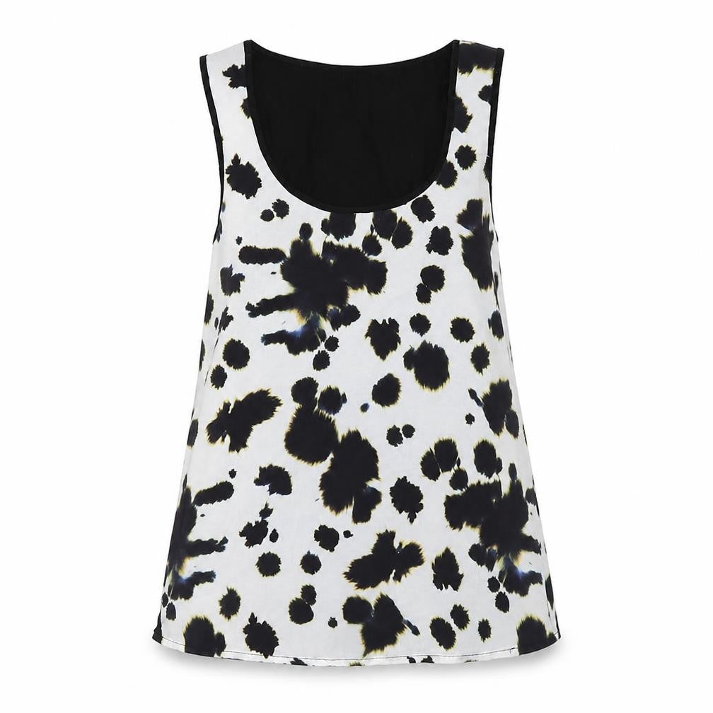 River Island Womens White   Basic Tank Size 8