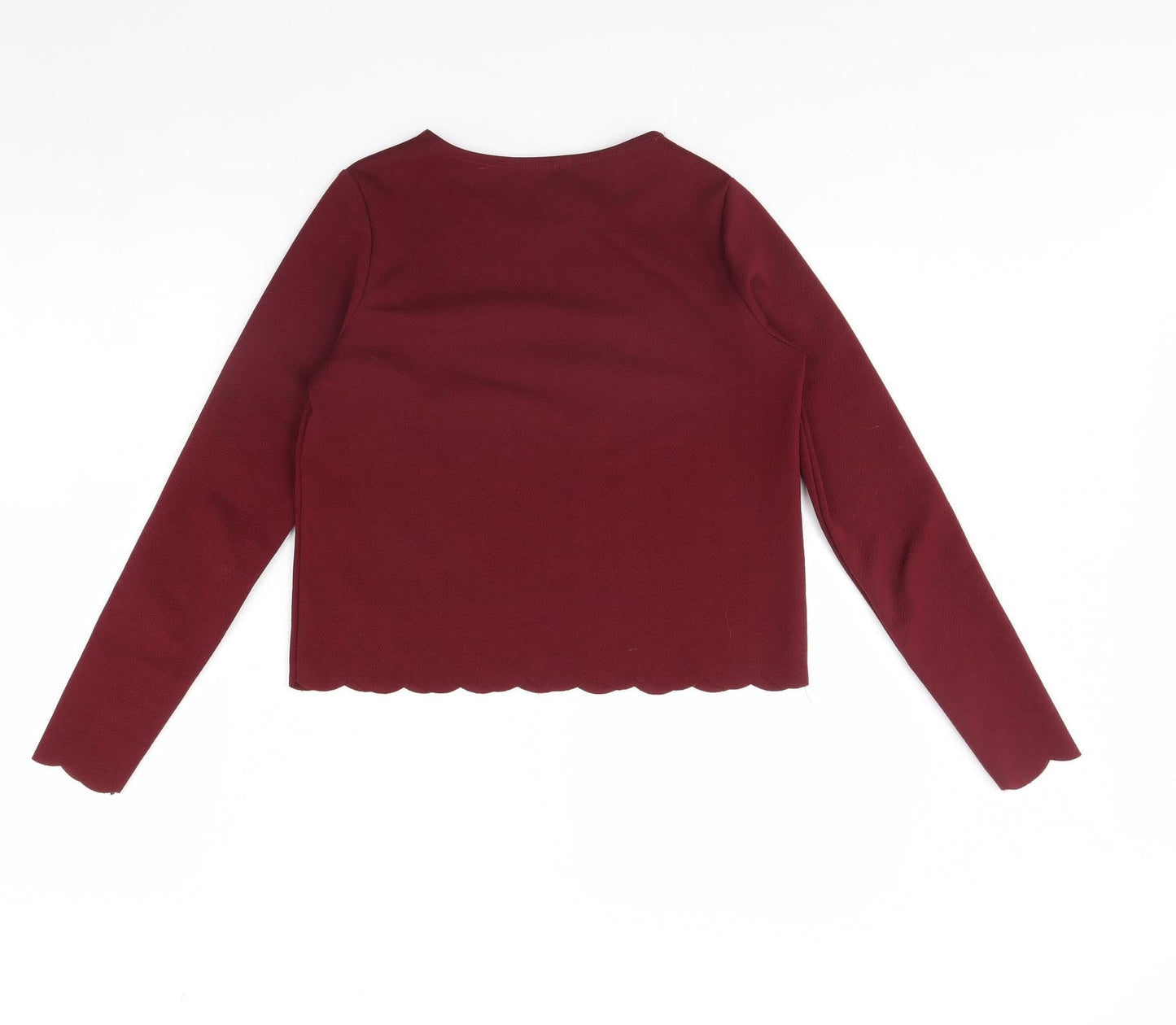 New Look Womens Red   Basic Blouse Size 8