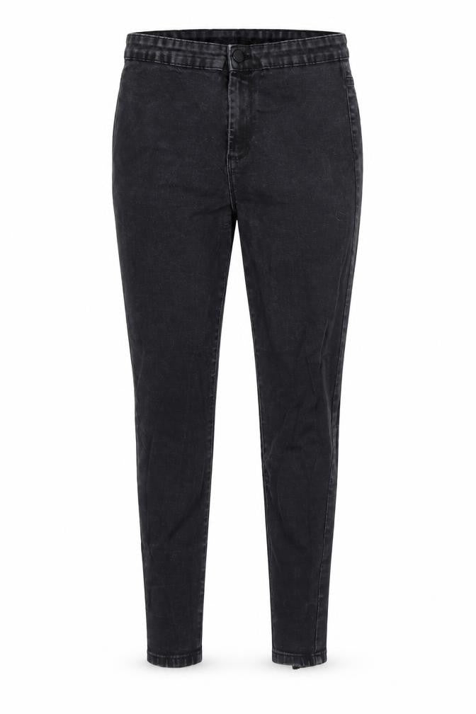 Denim & Co. Womens Black  Denim Skinny Jeans Size 14 L28 in