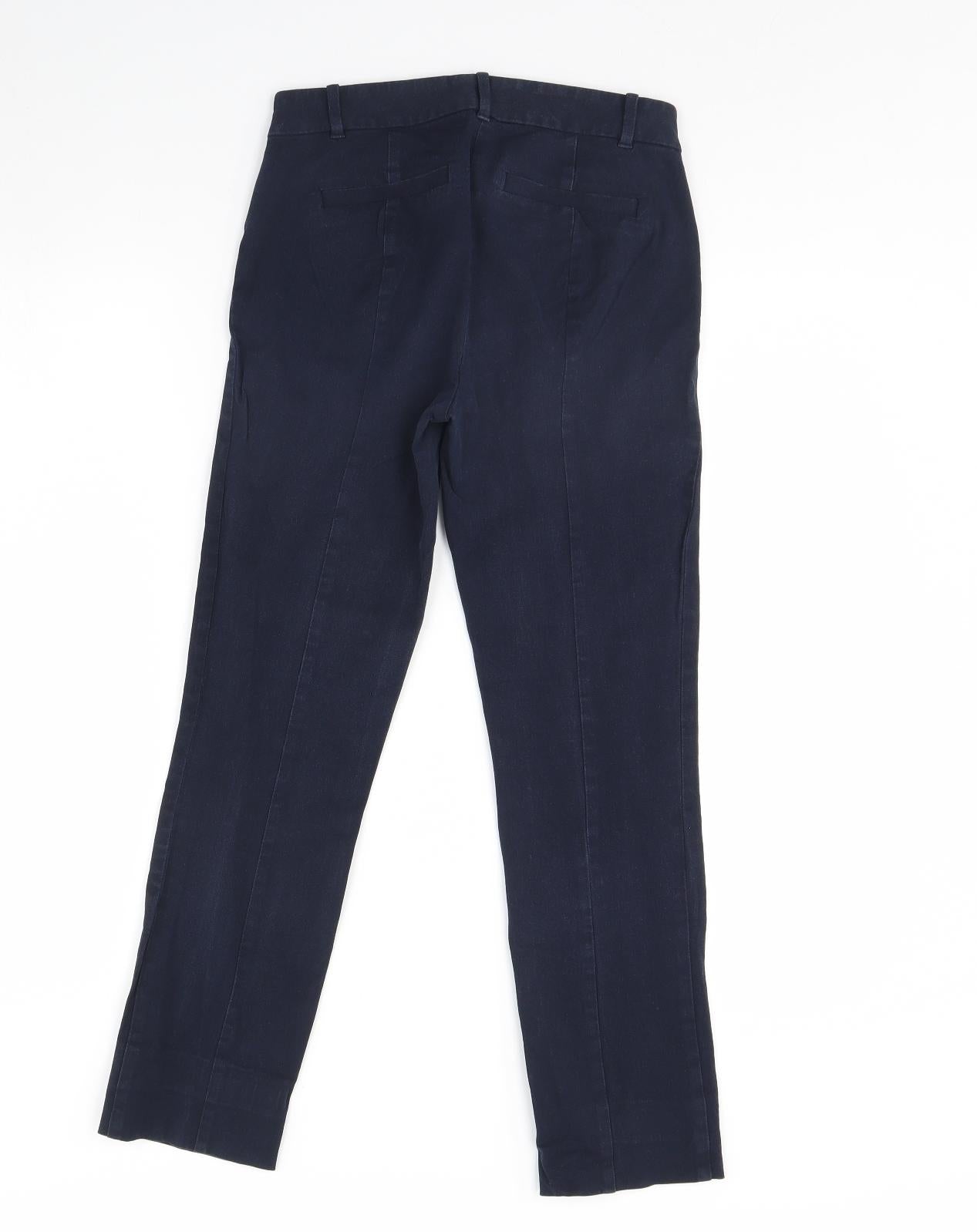 Preworn Womens Blue  Denim Skinny Jeans Size 28 in L27 in
