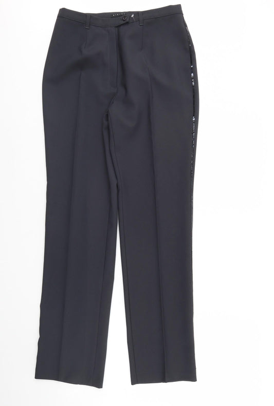 Sisley Womens Blue   Trousers  Size 46 L30 in