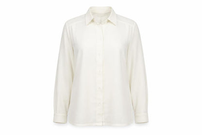 Sommermann Womens Ivory   Basic Button-Up Size 14