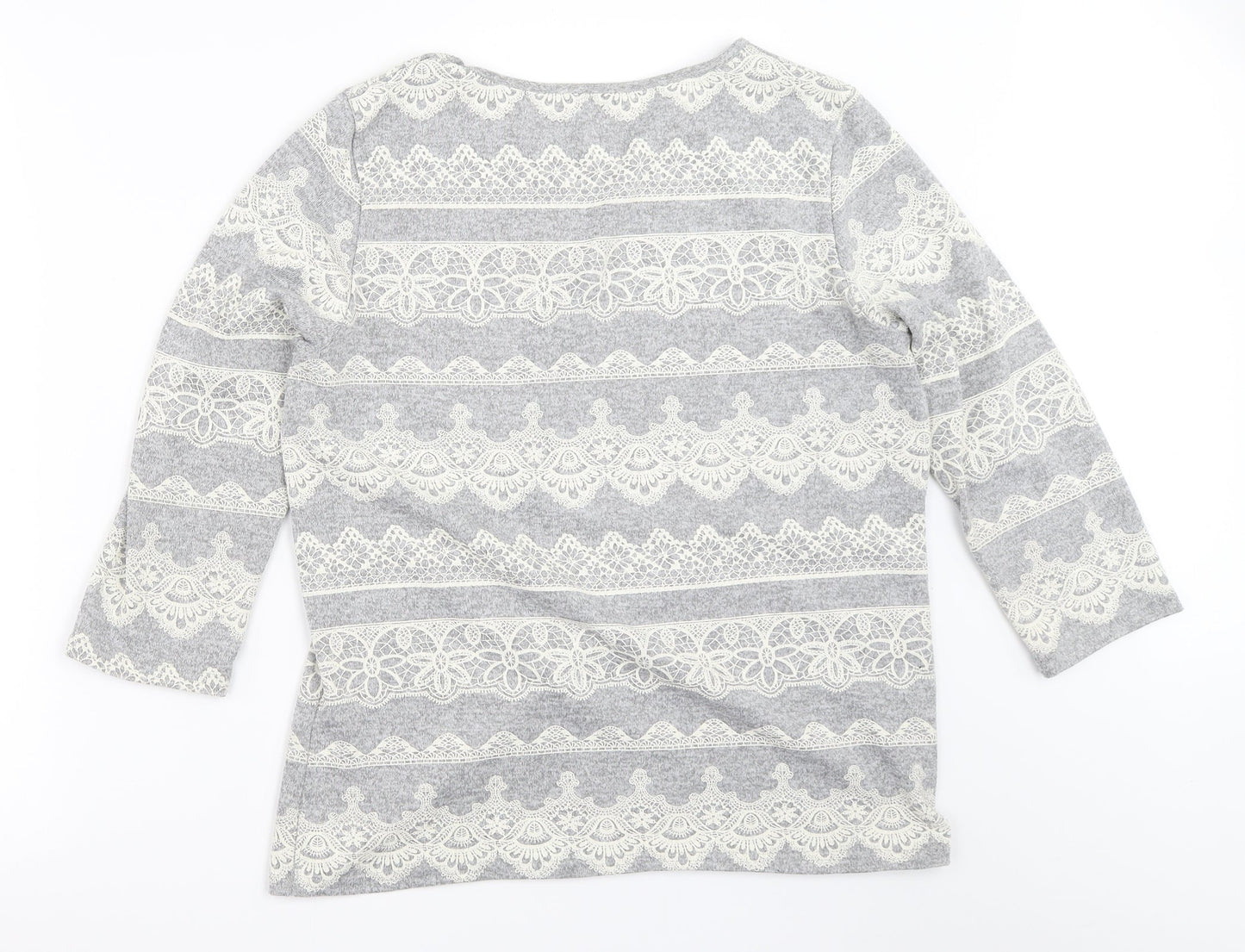 Preworn Womens Grey   Pullover Jumper Size 14