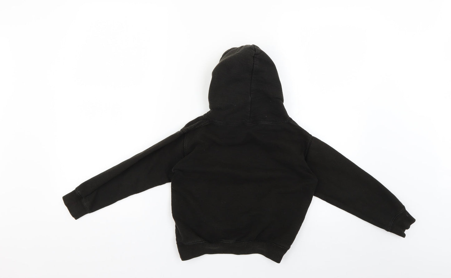 Preworn Boys Beige Geometric  Pullover Hoodie Size 5-6 Years