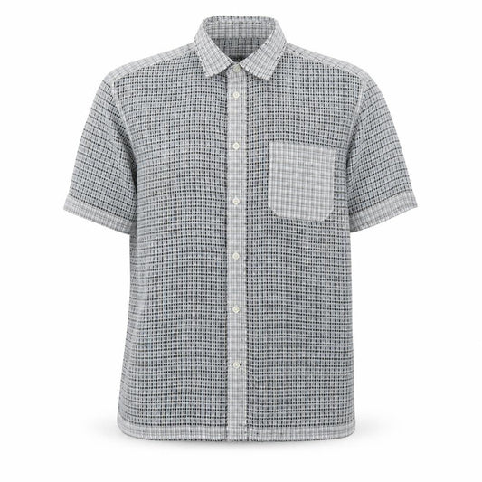Marks & Spencer Mens Multicoloured Check   Button-Up Size M