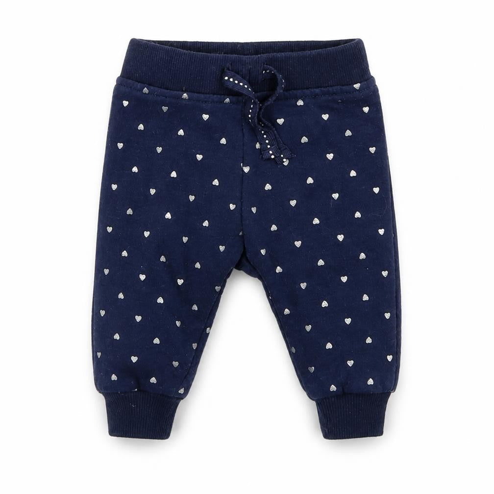 Primark Baby Blue Geometric  Jogger Trousers Size 0-3 Months