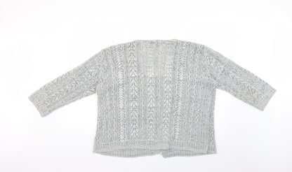 first catch Womens Grey   Cape Jumper Size XL