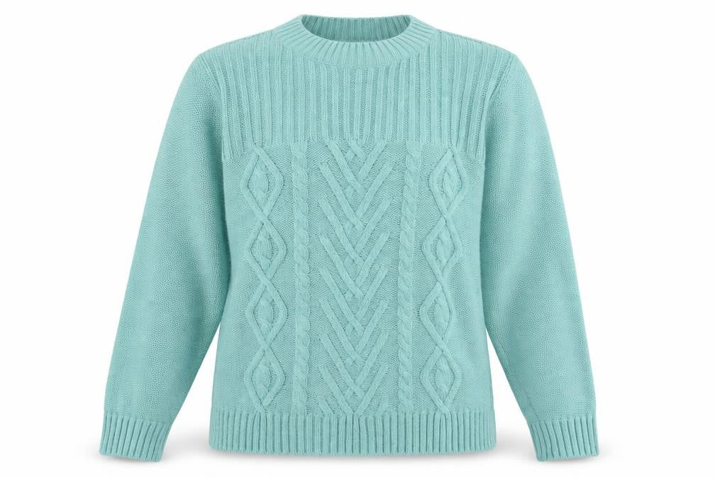 afibel Womens Green   Pullover Jumper Size 14