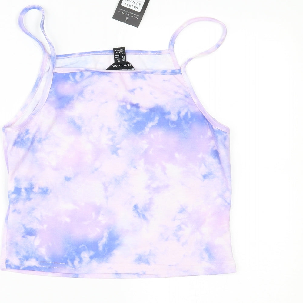 New Look Womens Purple   Camisole Tank Size 10