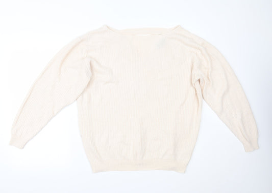 New Look Womens Beige   Pullover Jumper Size S