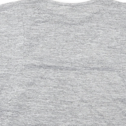 Brand and care label for Red Herring women’s grey basic blouse, size UK 20