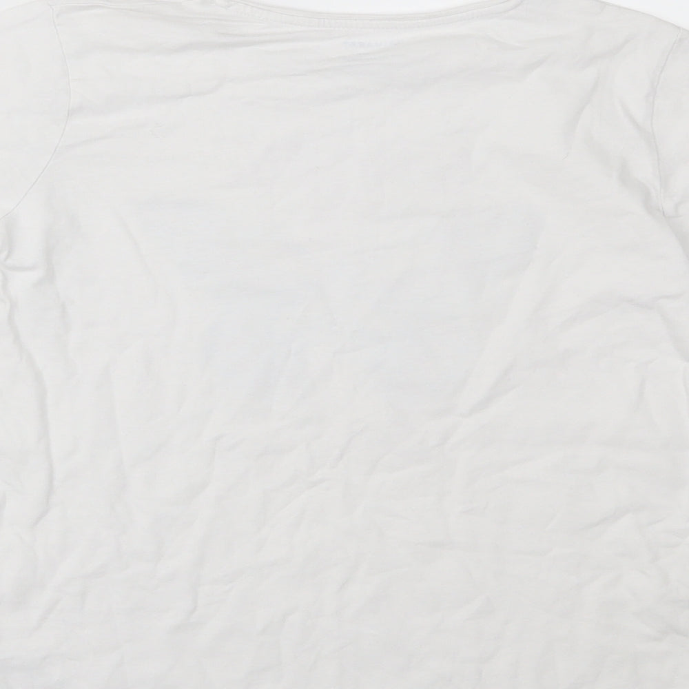 Primark Girls White   Pullover T-Shirt Size 11-12 Years