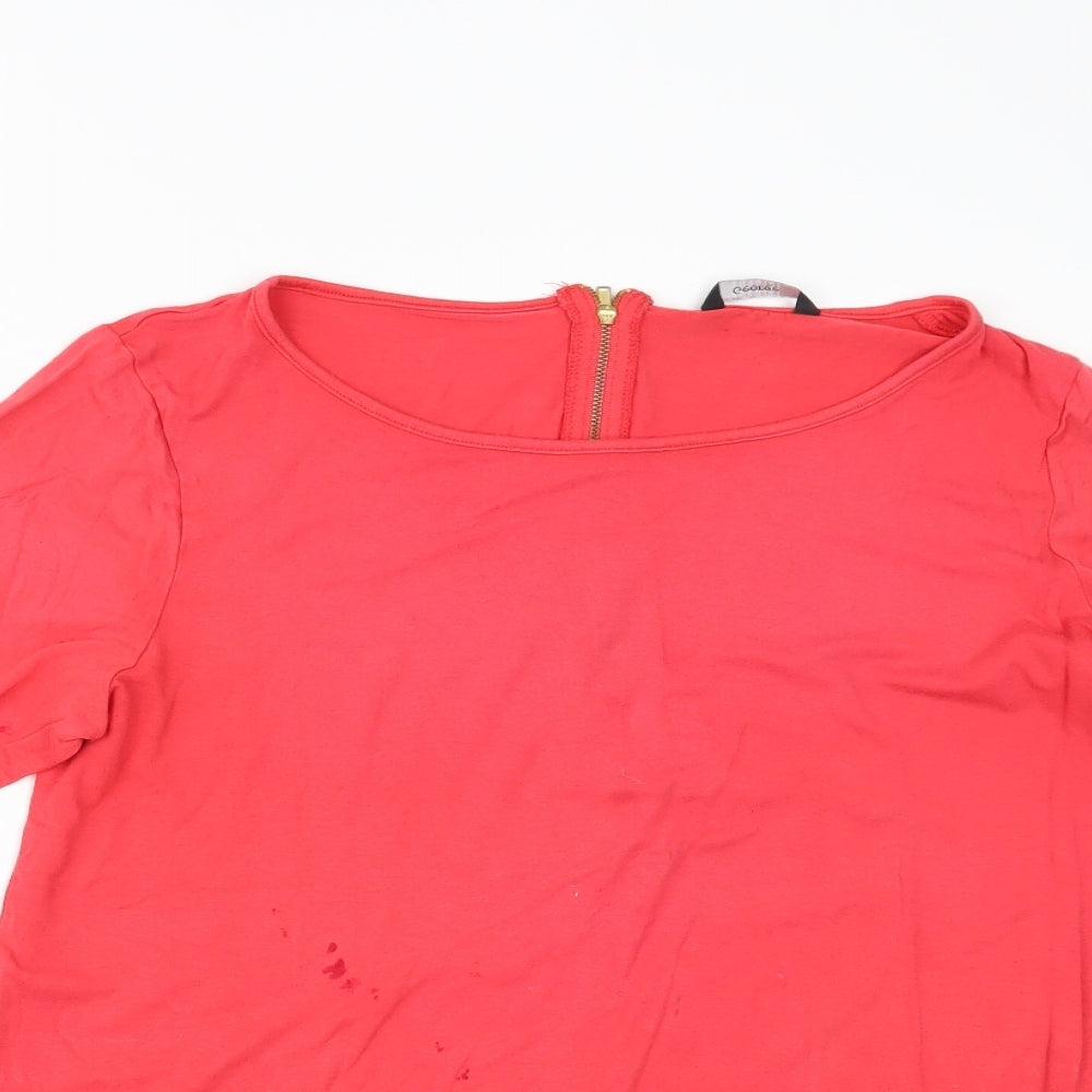 George Womens Red   Basic Blouse Size 16