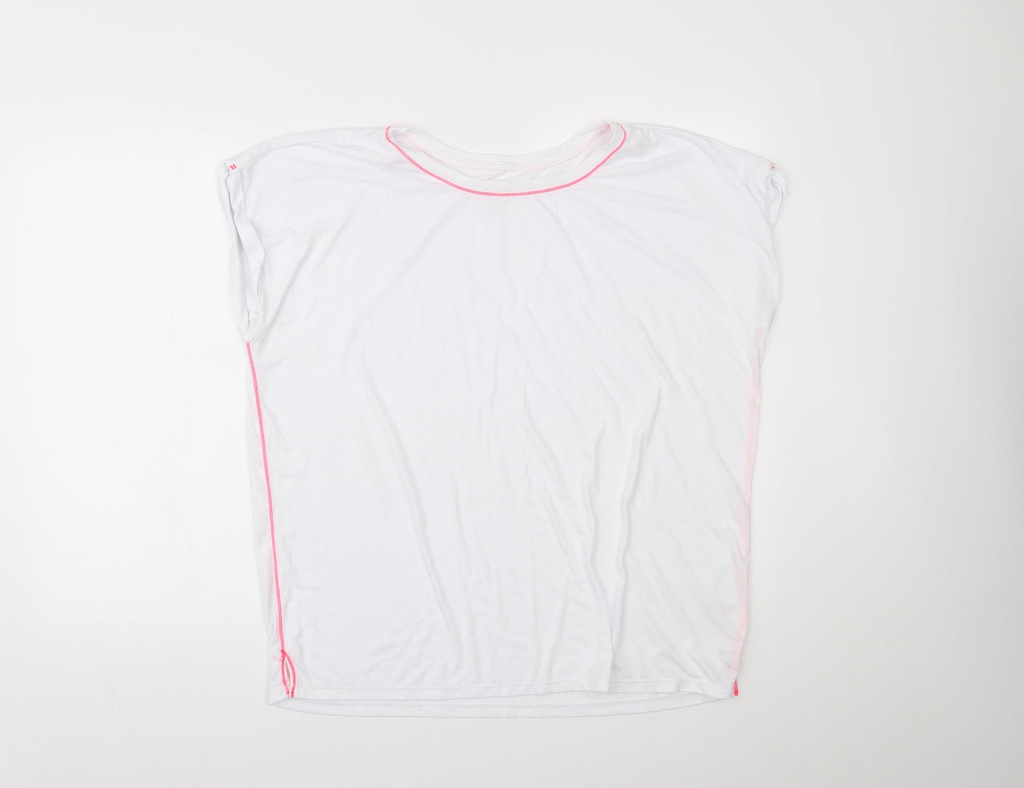 George Womens White   Pullover T-Shirt Size XL