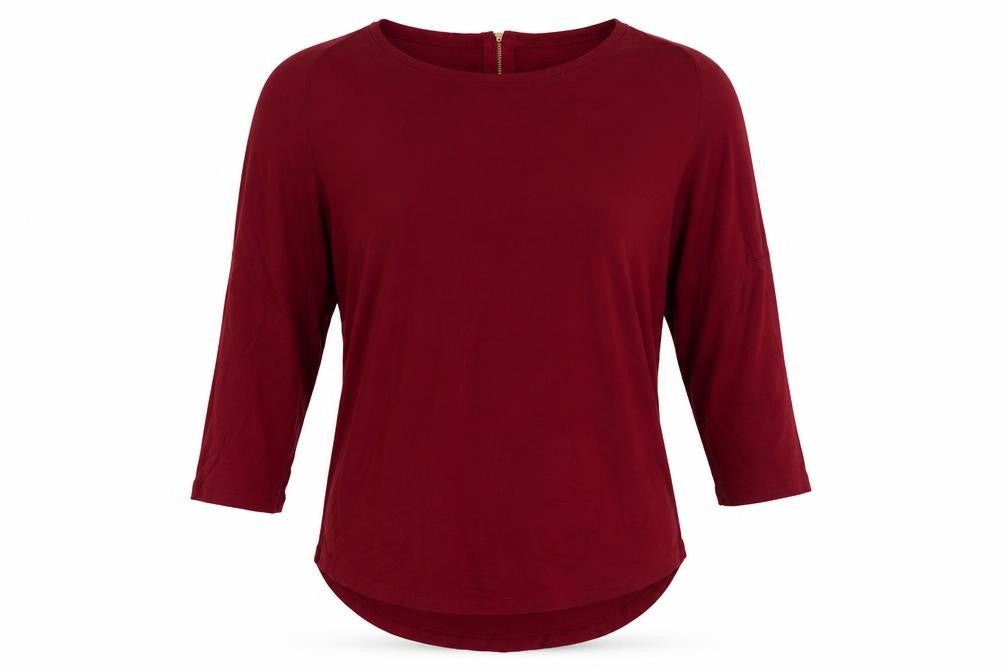 Miso Womens Red   Basic Blouse Size 8