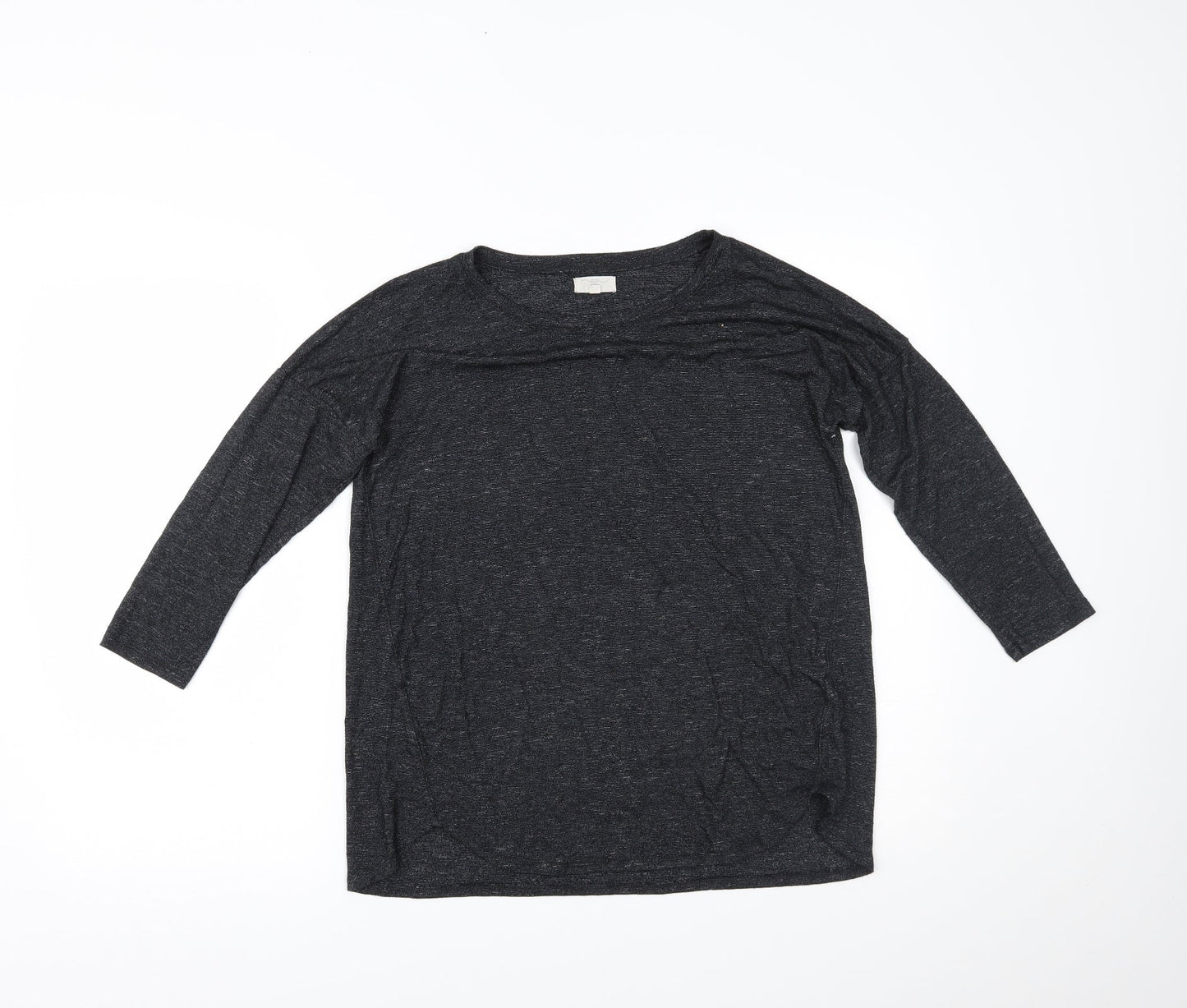 New Look Womens Grey   Basic Blouse Size 10