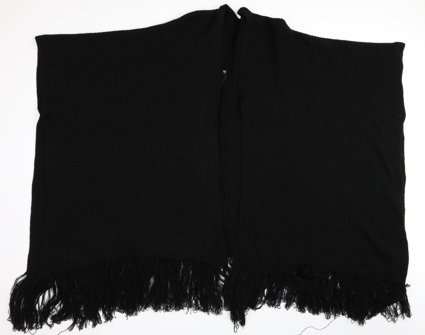 Preworn Womens Black    Shawl/Wrap