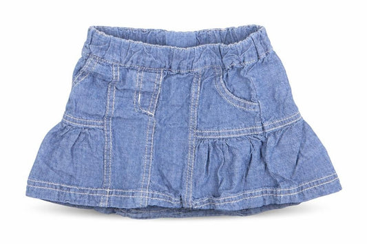 George Girls Blue   A-Line Skirt Size 3-6 Months