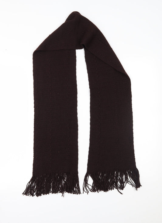Preworn Womens Black    Scarf