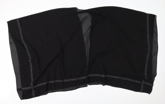 Preworn Womens Black   Cape Jumper One Size