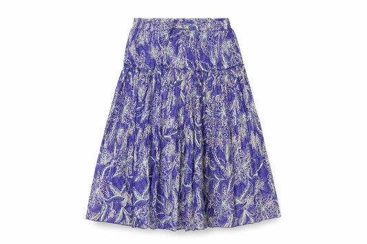 BM Womens Purple   A-Line  Size M  - strapless