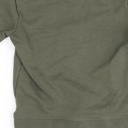 Preloved George Girls Green   Pullover Jumper Size 6-7 Years - Label