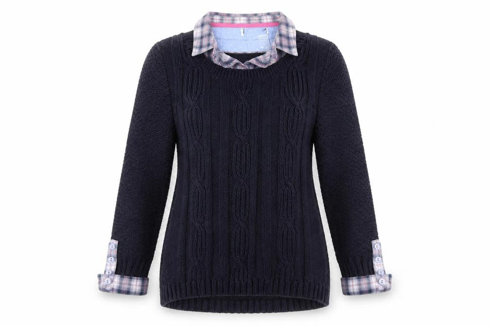 Preworn Womens Multicoloured  Knit Pullover Jumper Size 8