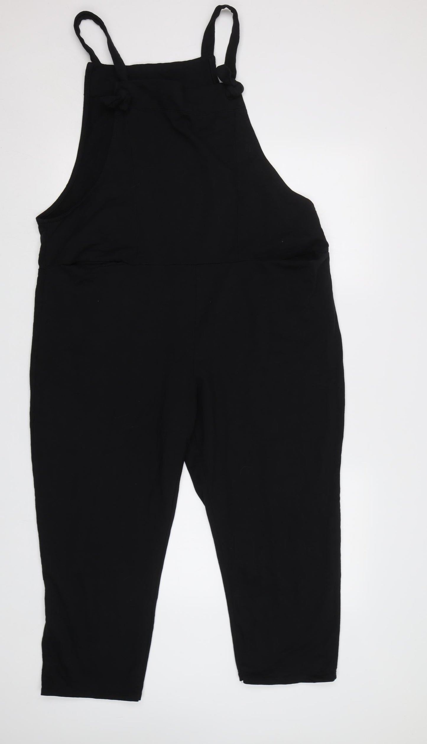 Made in Italy Womens Black   Dungarees Trousers Size XL L26 in