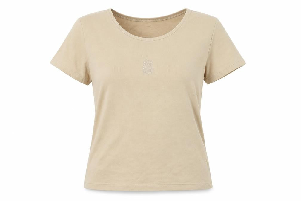 Mackays Womens Beige   Basic Polo Size XL