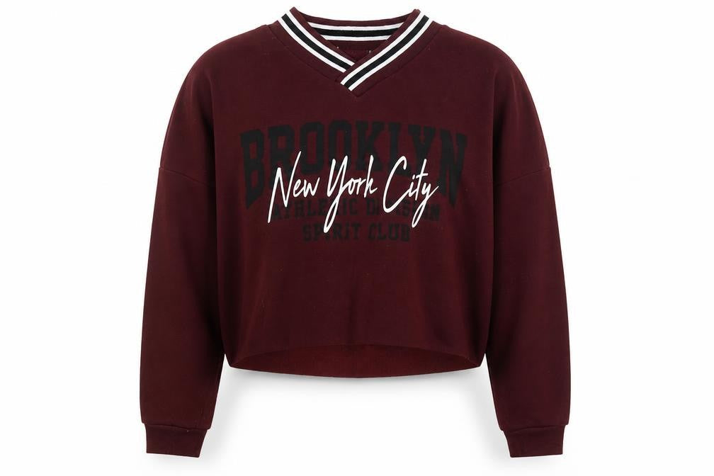 Primark Womens Purple   Pullover Sweatshirt Size XS  - Brooklyn