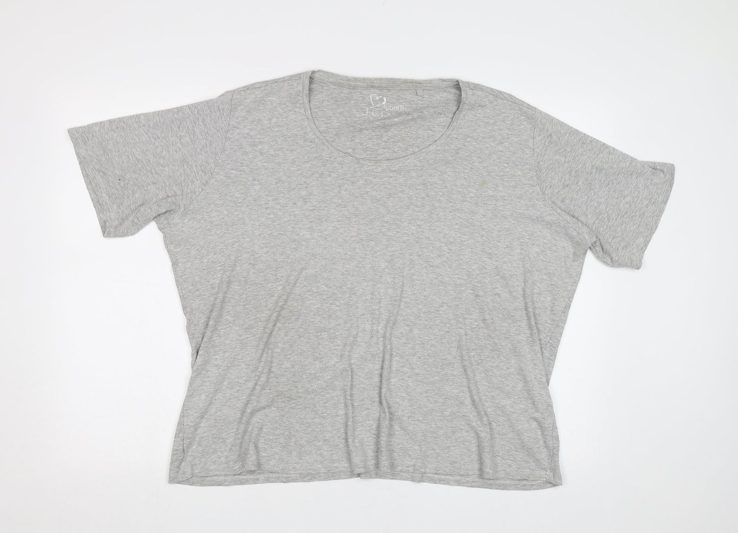 Label Be Womens Grey   Basic Polo Size 26
