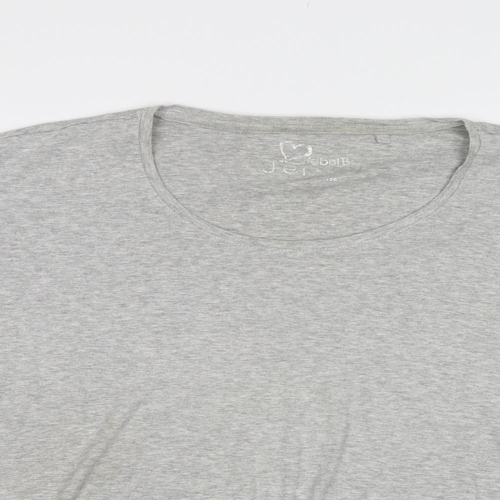 Label Be Womens Grey   Basic Polo Size 26