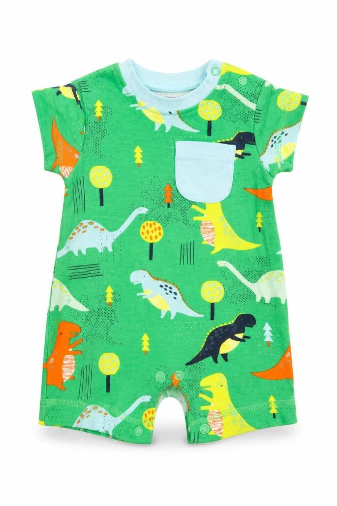 waitrose Boys Green   Romper One-Piece Size 0-3 Months