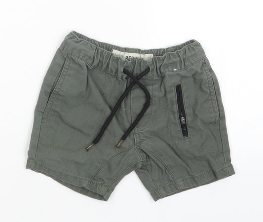 denim co Boys Green   Cargo Trousers Size 18-24 Months