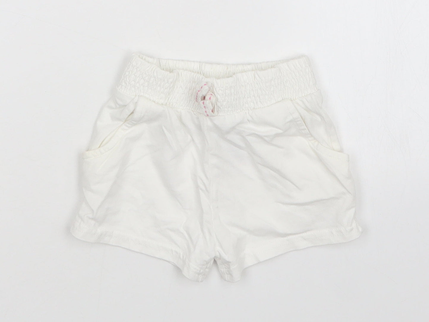 NEXT Girls White   Sweatpants Trousers Size 12-18 Months