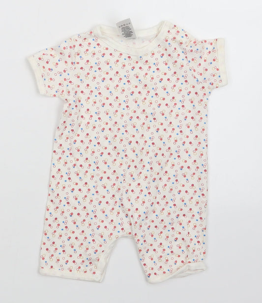 Lily & Dan Baby Multicoloured Polka Dot  Romper One-Piece Size 3-6 Months