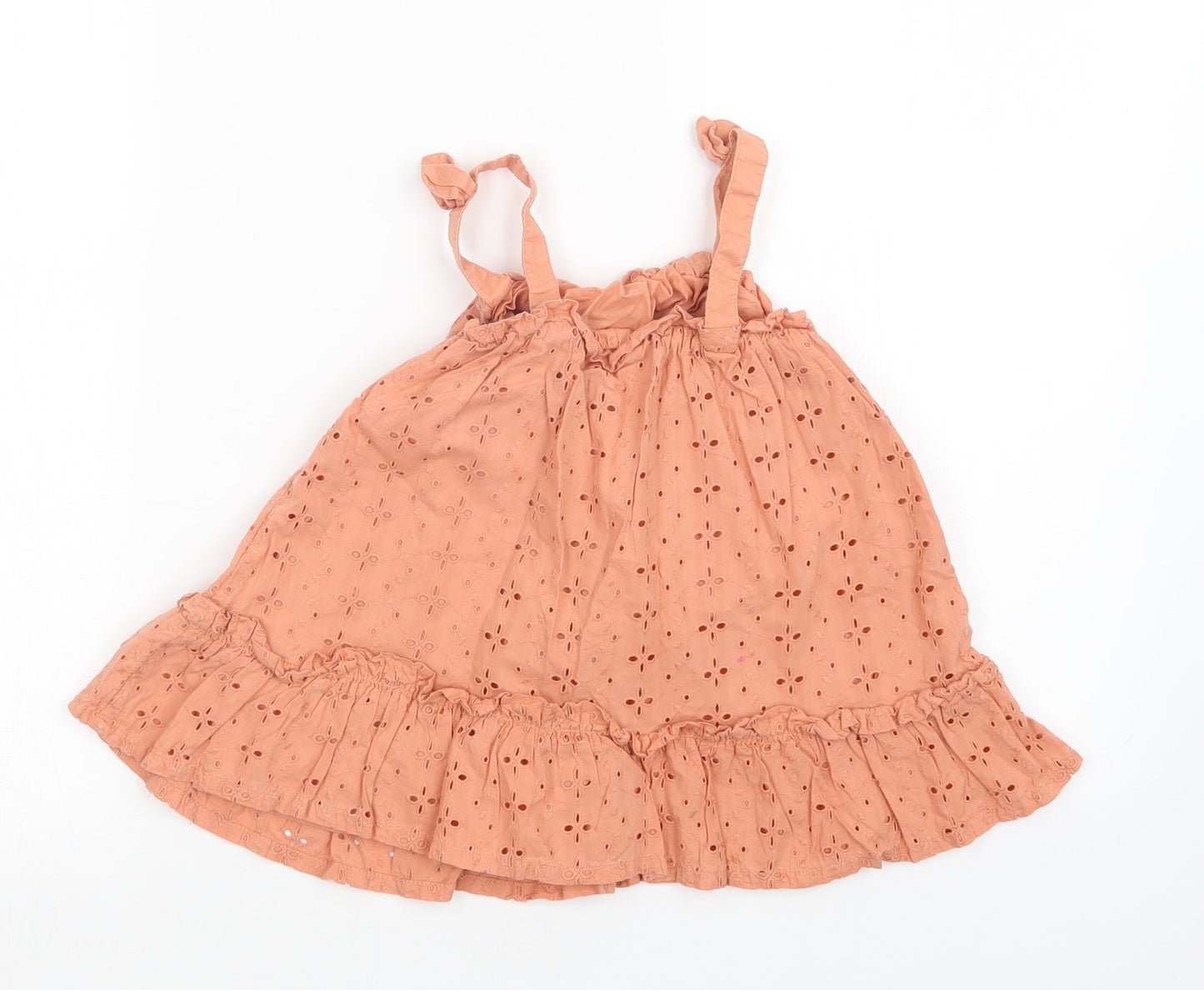 George Girls Orange   A-Line  Size 18-24 Months