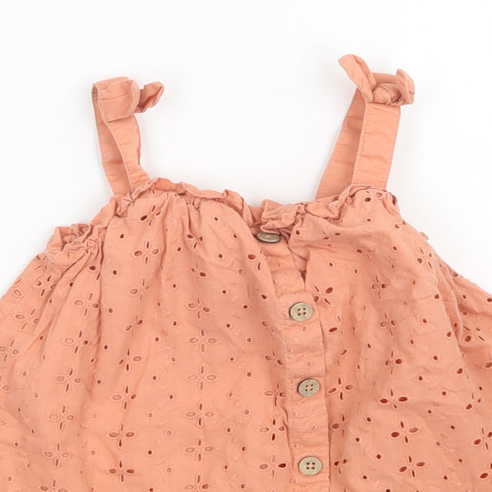 George Girls Orange   A-Line  Size 18-24 Months
