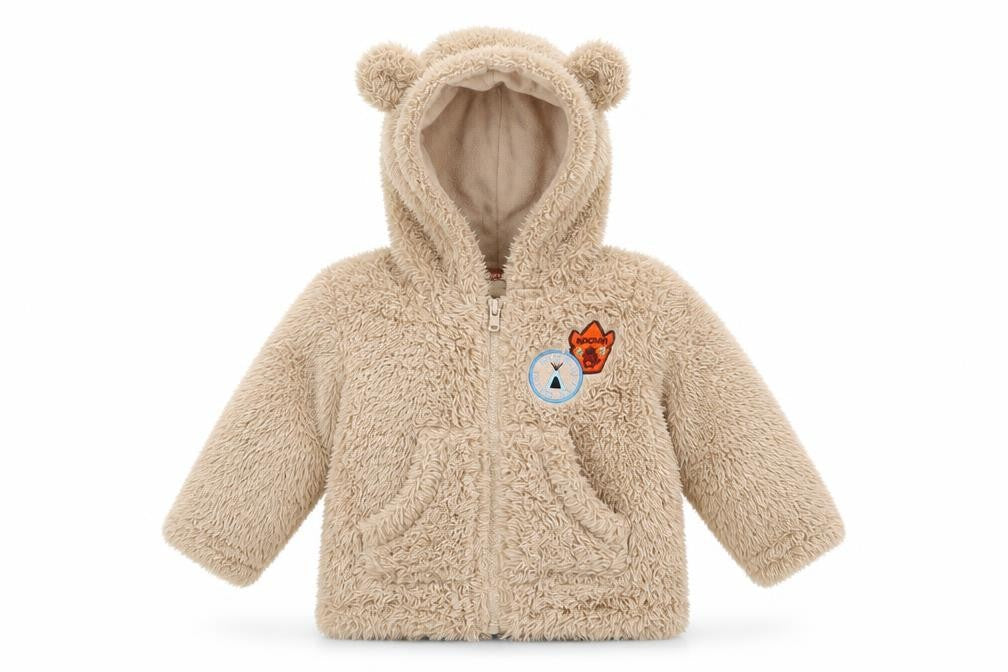 rocha Baby Brown   Full Zip Jumper Size 0-3 Months