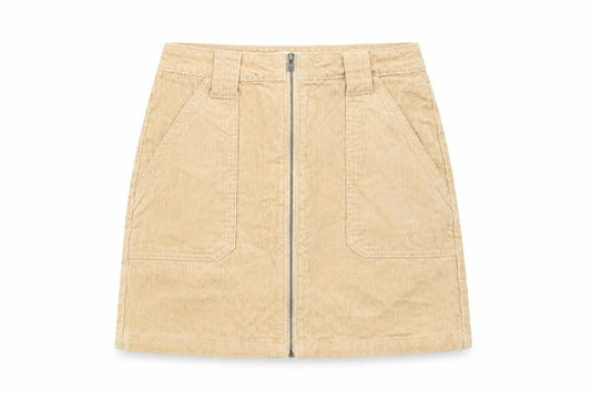 Hollister Womens Beige   Straight & Pencil Skirt