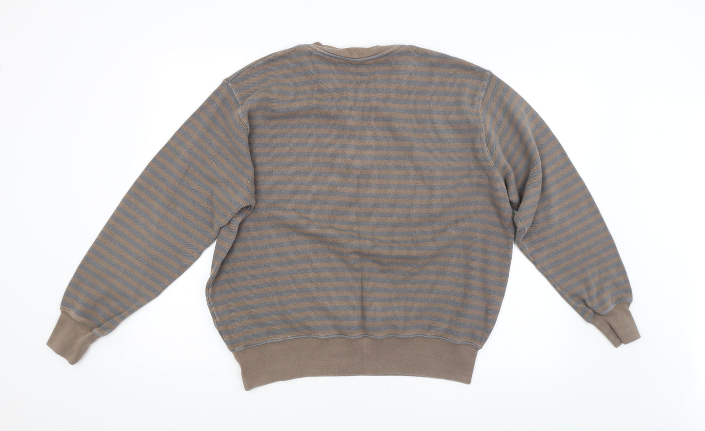 Thomas Bell Mens Multicoloured Striped  Pullover Jumper Size L
